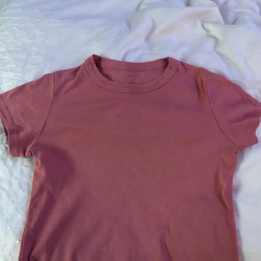 brandy melville pink tshirt